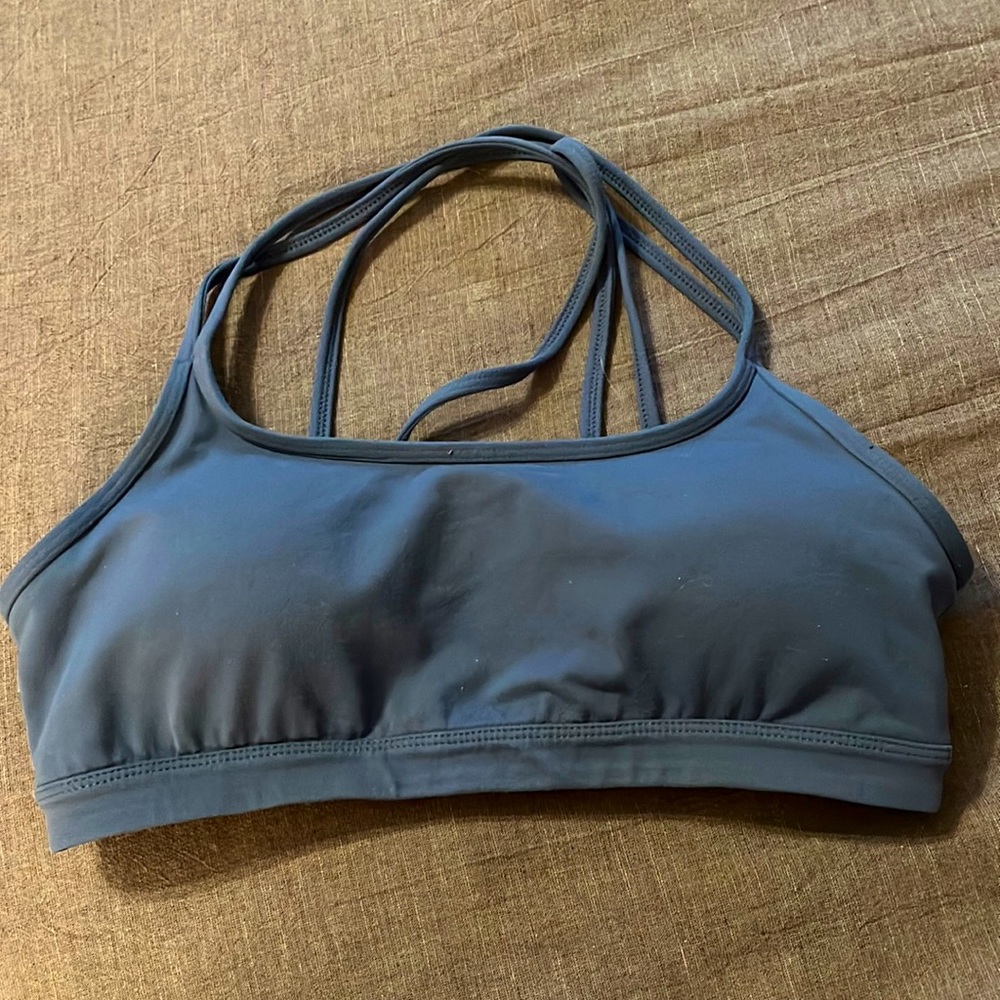 Athleta Blue Sports Bra M